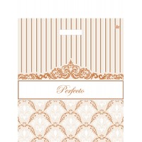 Пакет ПВД с вырубной ручкой 480*420*90 Перфекто Элегия Цена за 25шт!!!